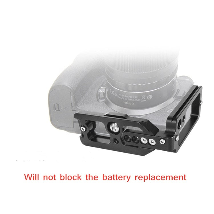 BEXIN for Nikon Z7 / Z6 Push-Pull Type Aluminum Alloy Vertical Shoot Quick Release L Plate Bracket Base Holder - free shipping - PMC TechLife - Order now!