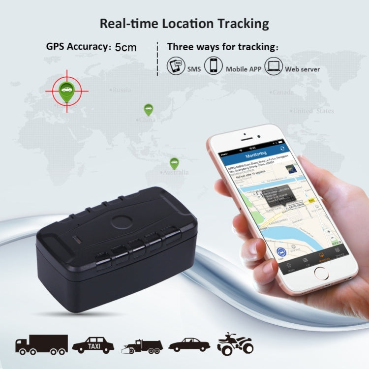 LK209B Tracking System 4G GPS Tracker for Motorcycle Electric Bike Vehicle, For North America (Black) - Car Tracker by PMC Jewellery | Online Shopping South Africa | PMC Jewellery | Buy Now Pay Later Mobicred