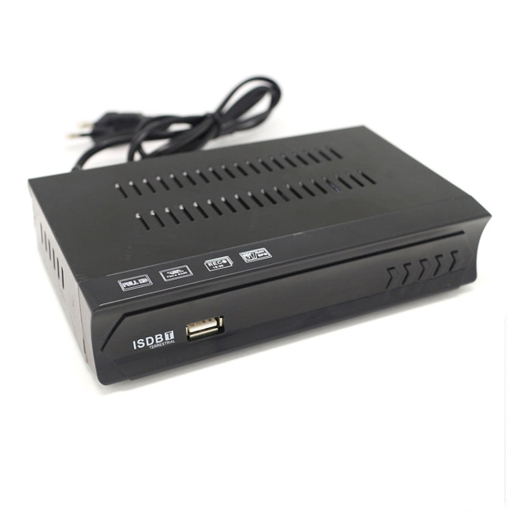 ISDB-T Satellite TV Receiver Set Top Box with Remote Control, For South America, Philippine(US Plug) - DVB-T & Analog Solutions by PMC Jewellery | Online Shopping South Africa | PMC Jewellery | Buy Now Pay Later Mobicred