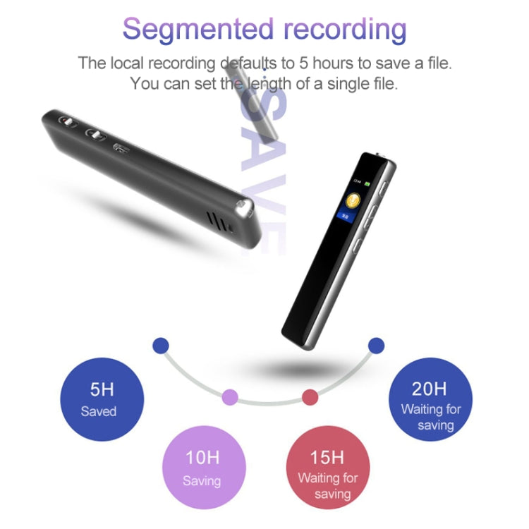 Q33 External Play MP3 Voice Control High Definition Noise Reduction Recording Pen, 8G, Support Password Protection & One-touch Recording -  by PMC Jewellery | Online Shopping South Africa | PMC Jewellery | Buy Now Pay Later Mobicred