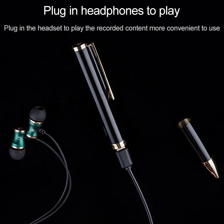 Original Lenovo B628 32GB Intelligent Voice Control Noise Reduction Pen Shape Recording Pen - Recording Pen by Lenovo | Online Shopping South Africa | PMC TechLife