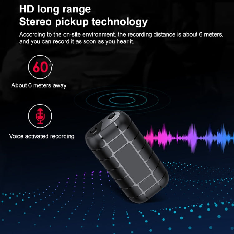 B800 Back Clip HD Sound Lossless Voice Recorder - Recording Pen by PMC TechLife | Online Shopping South Africa | PMC TechLife | Buy Now Pay Later Mobicred