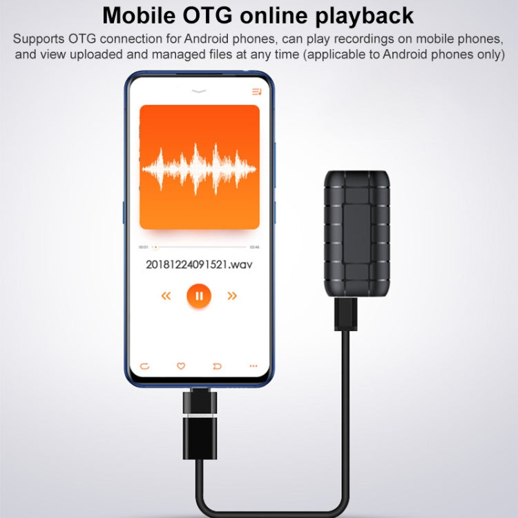B800 Back Clip HD Sound Lossless Voice Recorder - Recording Pen by PMC TechLife | Online Shopping South Africa | PMC TechLife | Buy Now Pay Later Mobicred