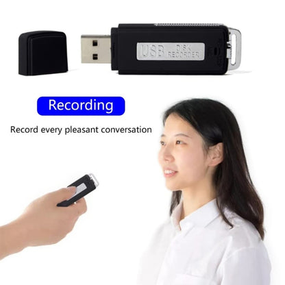 SK868 32GB Rechargeable Portable U-Disk Voice Recorder - U-Disk Recorder by PMC Jewellery | Online Shopping South Africa | PMC Jewellery | Buy Now Pay Later Mobicred