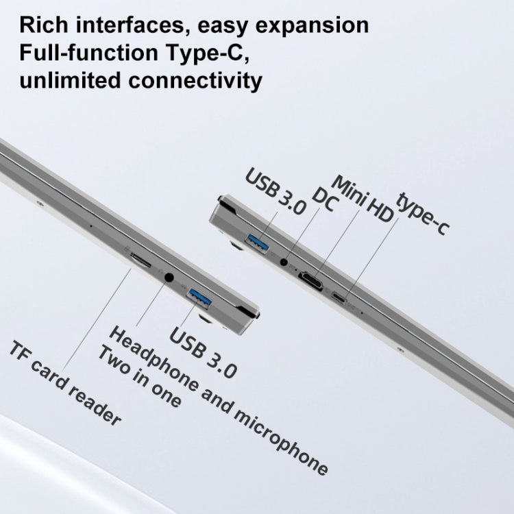Jumper EZbook S7 Max 16 inch Laptop, 16GB+128GB+512GB, Windows 11 Intel Alder Lake N95 Quad Core, US Plug(Grey) - free shipping - PMC Jewellery - Order now!