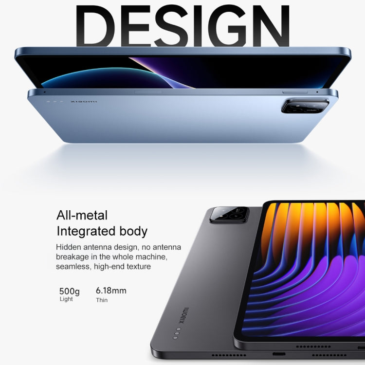 Xiaomi Pad 7 11.2 inch, 8GB+256GB, HyperOS 2 Qualcomm Snapdragon 7+ Gen3 Octa Core (Black) - free shipping - PMc TechLife - Order now!