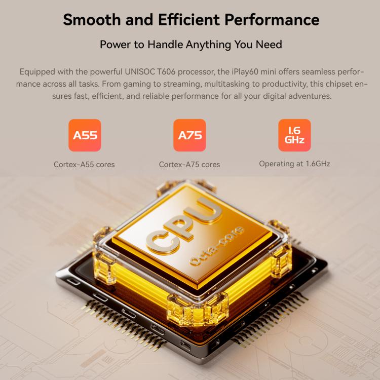 ALLDOCUBE iPlay 60 mini 4G LTE Tablet PC, 4GB+64GB, 8.68 inch Android 15 Unisoc T606 Octa Core Support Dual SIM (Grey) - free shipping - PMc TechLife - Order now!