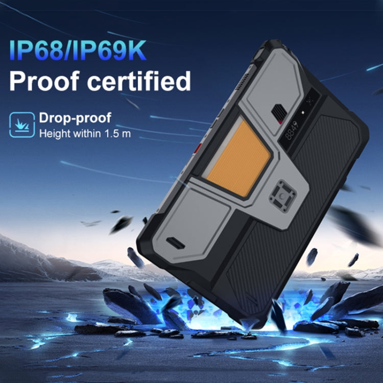 Unihertz 8849 Tank Pad Rugged Tablet PC & Projector, 16GB+512GB, 10.95 inch Android 14 Dimensity 8200 Octa Core 5G Network, EU Plug (Black) - free shipping - PMC TechLife - Order now!