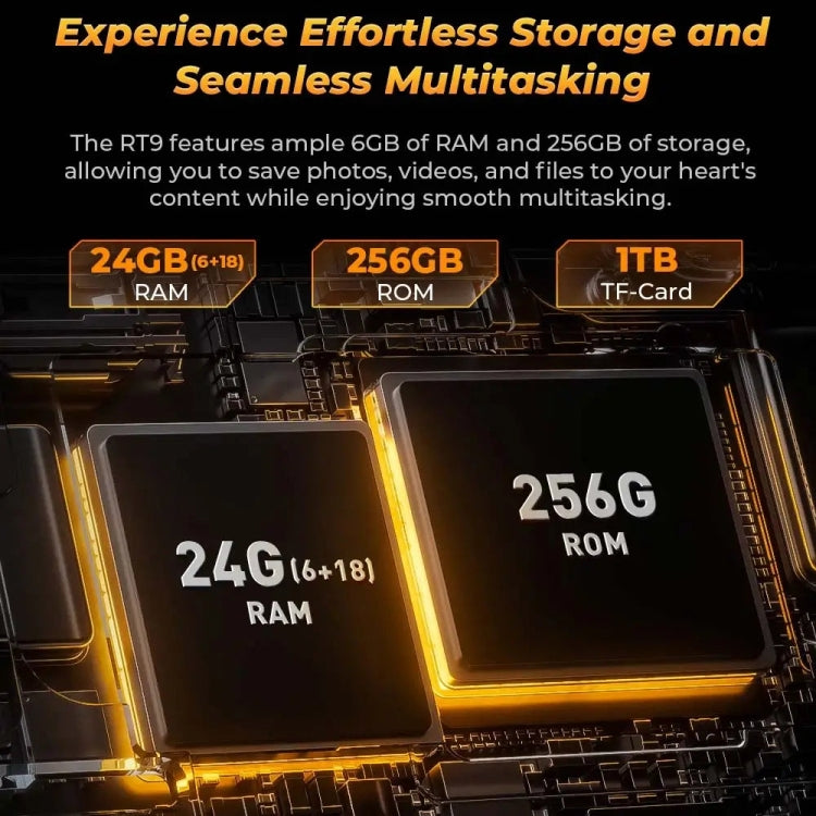 OUKITEL RT9 4G Network IP68/IP69K Rugged Tablet, 6GB+256GB, 11 inch Android 14 Unisoc T606 Octa-Core Support Dual SIM, EU Plug (Black) - free shipping - PMC Jewellery - Order now!