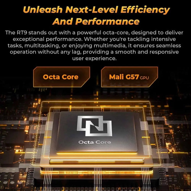 OUKITEL RT9 4G Network IP68/IP69K Rugged Tablet, 6GB+256GB, 11 inch Android 14 Unisoc T606 Octa-Core Support Dual SIM, EU Plug (Black) - free shipping - PMC Jewellery - Order now!