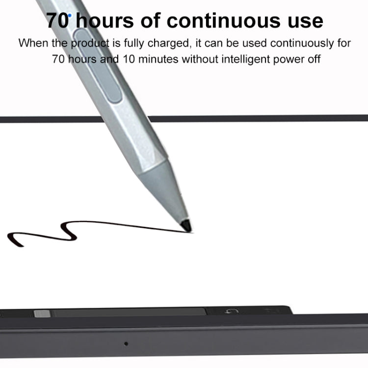 WR19 4096 USB-C/Type-C Pressure-Sensitive Stylus Pen(Silver) - Stylus Pen by PMC TechLife | Online Shopping South Africa | PMC TechLife | Buy Now Pay Later Mobicred
