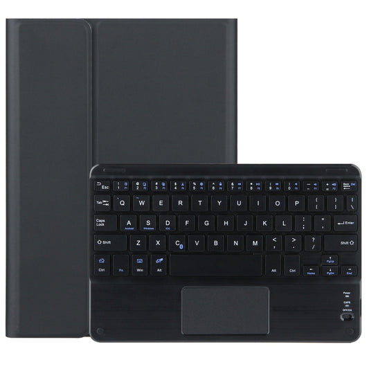 DY-M10ReL-C 2 in 1 Removable Bluetooth Keyboard + Protective Leather Tablet Case with Touchpad & Holder for Lenovo Tab M10 FHD REL(Black) - Lenovo Keyboard by PMC Jewellery | Online Shopping South Africa | PMC Jewellery