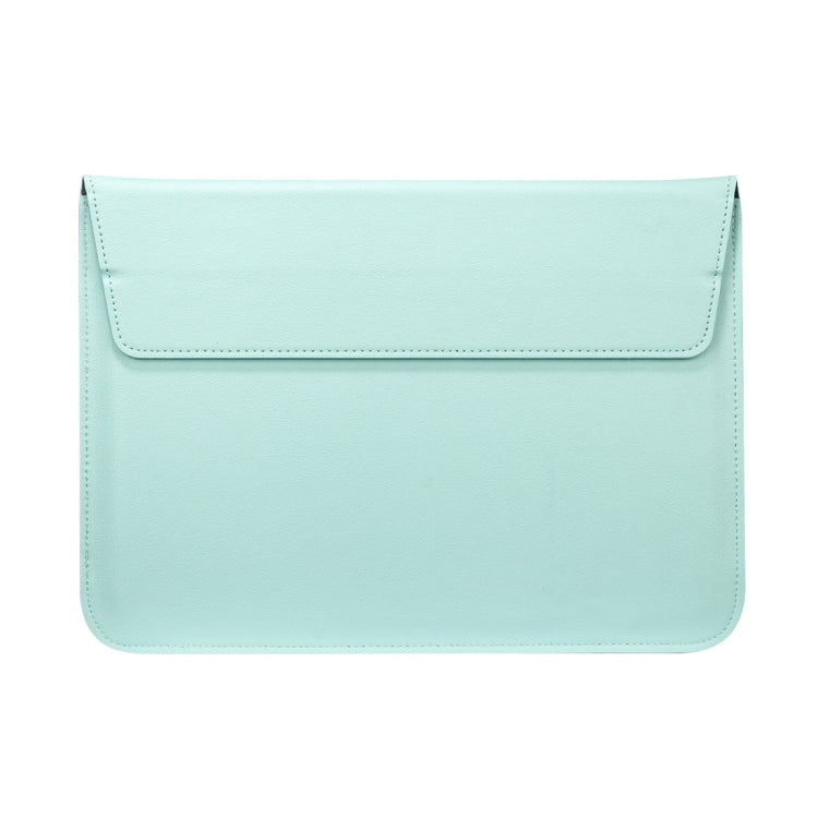 Universal Envelope Style PU Leather Case with Holder for Ultrathin Notebook Tablet PC 11.6 inch, Size: 32.5x21.5x1cm(Mint Green) - 10 - 11 inch by PMC TechLife | Online Shopping South Africa | PMC TechLife | Buy Now Pay Later Mobicred
