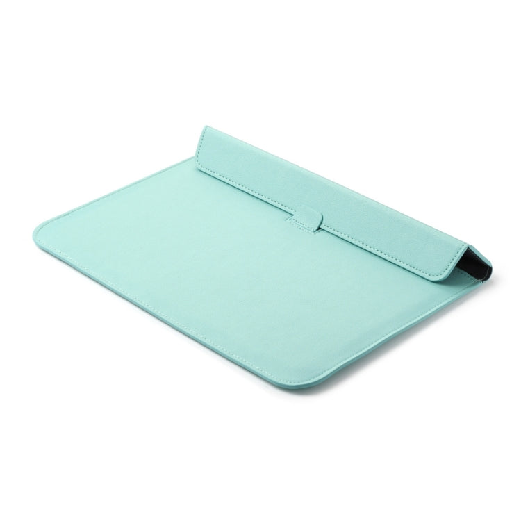 Universal Envelope Style PU Leather Case with Holder for Ultrathin Notebook Tablet PC 11.6 inch, Size: 32.5x21.5x1cm(Mint Green) - 10 - 11 inch by PMC TechLife | Online Shopping South Africa | PMC TechLife | Buy Now Pay Later Mobicred