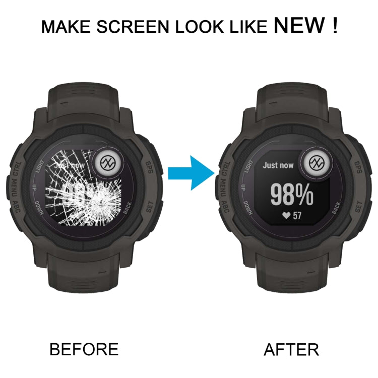 For Garmin Instinct Original LCD Screen with Digitizer Full Assembly(Blue) - free shipping - PMC TechLife - Order now!