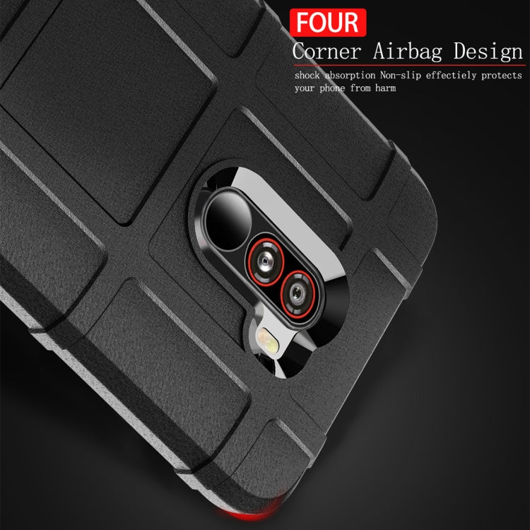 Full Coverage Shockproof TPU Case for Xiaomi Pocophone F1 (Black) - Xiaomi Cases by PMC TechLife | Online Shopping South Africa | PMC TechLife | Buy Now Pay Later Mobicred