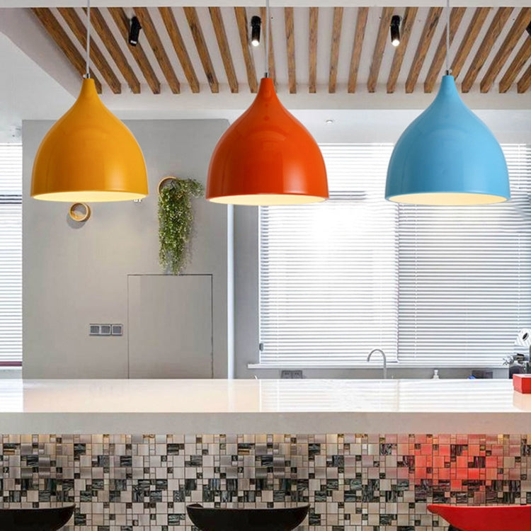 Restaurant Chandelier Simple Modern Single-head Dining Table Lamp Fashion Aisle Living Room Bar (Black) - Celling Lights & Chandeliers by YWXLight | Online Shopping South Africa | PMc TechLife | Buy Now Pay Later Mobicred