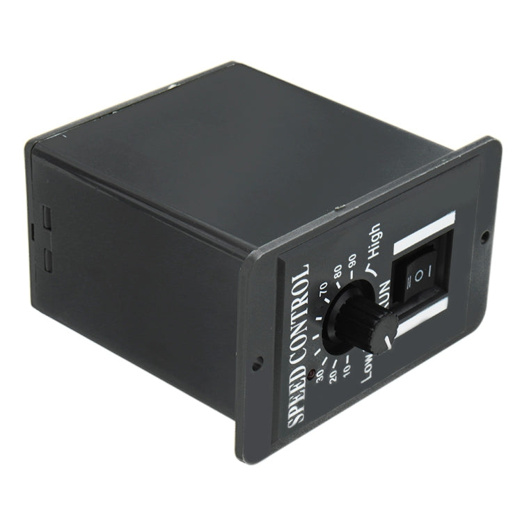 LDTR-WG0265 DC 6A Motor Speed Governor Slow Down Motor Controller Positive And Negative Rotating Control Switch 12V/24V/36V/48V (Black) - Other Accessories by PMC Jewellery | Online Shopping South Africa | PMC Jewellery