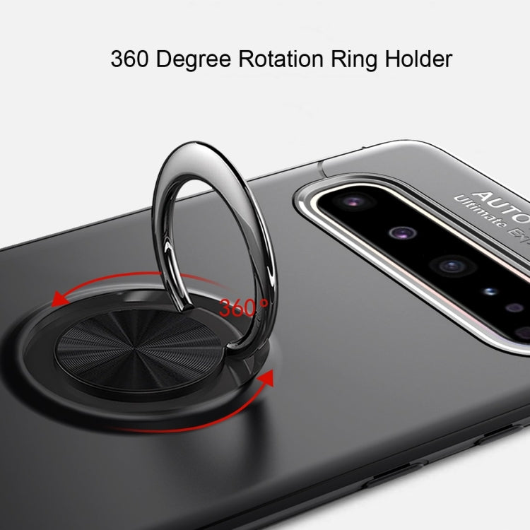 Magnetic 360 Degree Rotation Ring Holder Armor Shockproof TPU Case for Galaxy S10 5G (Red) - Galaxy Phone Cases by PMC Jewellery | Online Shopping South Africa | PMC Jewellery