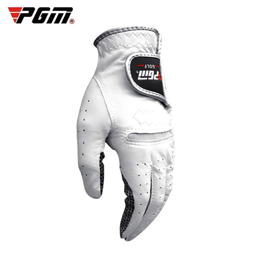 PGM Golf Sheepskin Anti-Slip Single Gloves for Men(Size: 25-Left Hand) - Safety Gloves by PGM | Online Shopping South Africa | PMC Jewellery | Buy Now Pay Later Mobicred