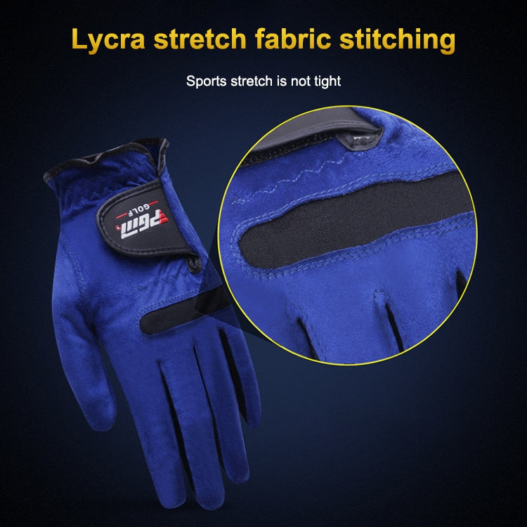 PGM Golf Microfiber Cloth Breathable Single Gloves for Men(Size: 22-Left Hand) - Safety Gloves by PGM | Online Shopping South Africa | PMC TechLife | Buy Now Pay Later Mobicred