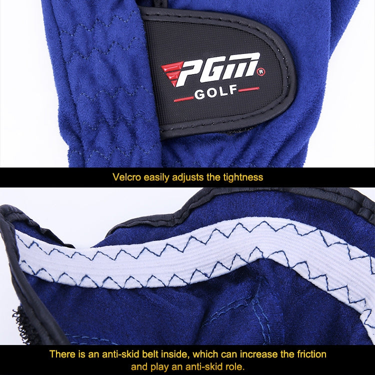 PGM Golf Microfiber Cloth Breathable Single Gloves for Men(Size: 24-Right Hand) - Safety Gloves by PGM | Online Shopping South Africa | PMC TechLife | Buy Now Pay Later Mobicred