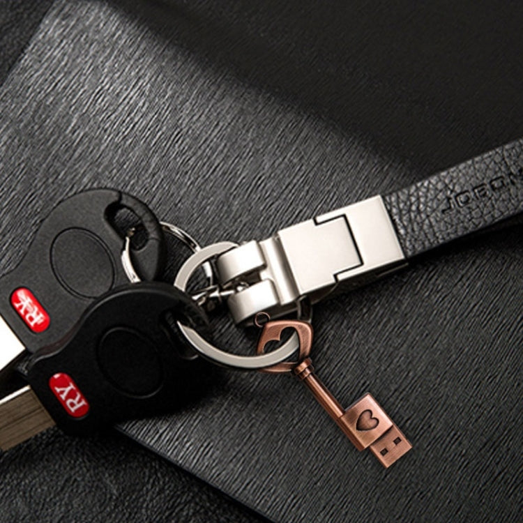 MicroDrive 4GB USB 2.0 Copper Love Key U Disk - USB Flash Drives by MicroDrive | Online Shopping South Africa | PMC TechLife | Buy Now Pay Later Mobicred