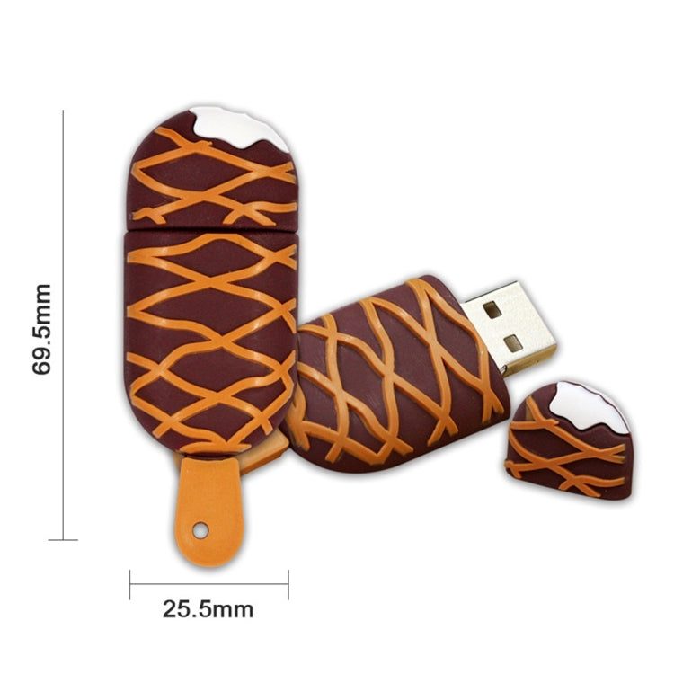 MicroDrive M2 128GB USB 2.0 Creative Ice Cream U Disk - USB Flash Drives by MicroDrive | Online Shopping South Africa | PMC Jewellery | Buy Now Pay Later Mobicred