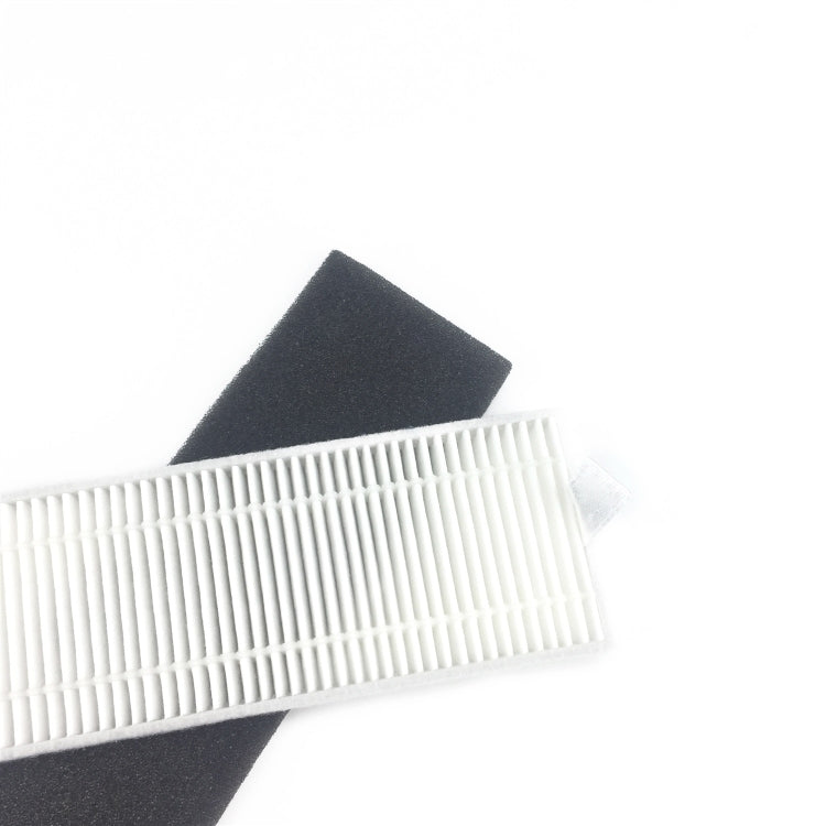 XI268 10 PCS I259 Filter+ G101 Small Black Brush for ILIFE A7 A9 - For ILIFE Accessories by PMC Jewellery | Online Shopping South Africa | PMC Jewellery | Buy Now Pay Later Mobicred