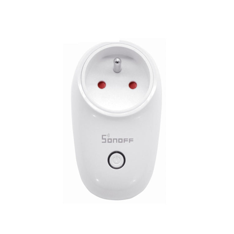 Sonoff S26 WiFi Smart Power Plug Socket Wireless Remote Control Timer Power Switch, Compatible with Alexa and Google Home, Support iOS and Android, EU Type F Plug - Smart Socket by PMC Jewellery | Online Shopping South Africa | PMC Jewellery