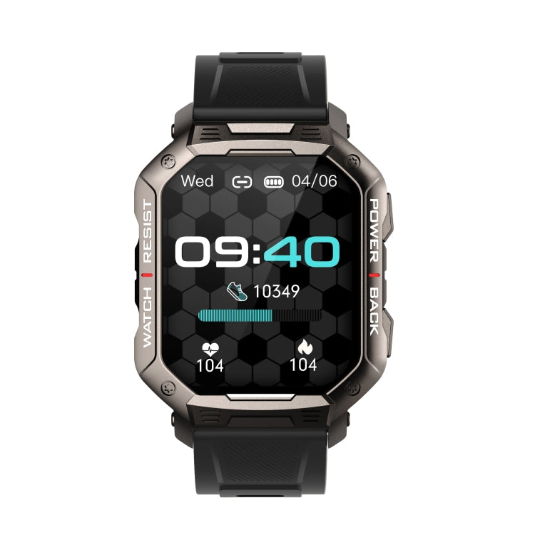 HAMTOD NX3 1.83 inch Smart Watch, Support Bluetooth Call / Sleep / Heart Rate / Blood Oxygen / Blood Pressure Monitoring(Black) - Smart Watches by HAMTOD | Online Shopping South Africa | PMC Jewellery | Buy Now Pay Later Mobicred