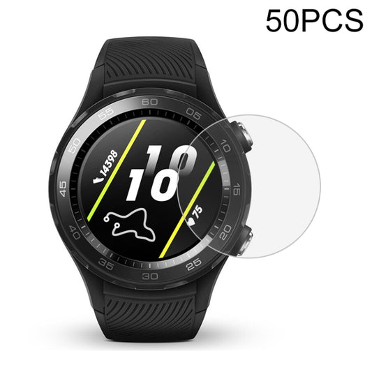 50 PCS For Huawei Watch2 2018 0.26mm 2.5D Tempered Glass Film - Screen Protector by ENKAY | Online Shopping South Africa | PMC Jewellery | Buy Now Pay Later Mobicred