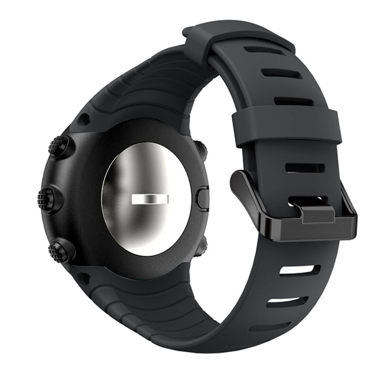 Smart Watch Silicone Watch Band for Suunto Core(Black) -  by PMC TechLife | Online Shopping South Africa | PMC TechLife | Buy Now Pay Later Mobicred