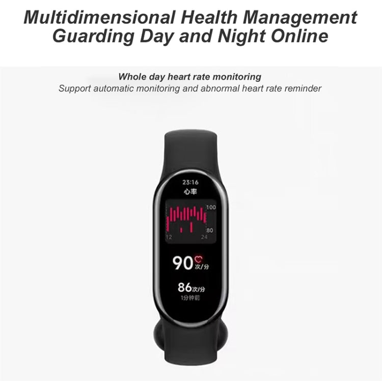 Xiaomi Mi Band 8 1.62 inch AMOLED Screen 5ATM Waterproof Smart Watch, Support Blood Oxygen / Heart Rate Monitor (White) - Smart Wear by Xiaomi | Online Shopping South Africa | PMC Jewellery