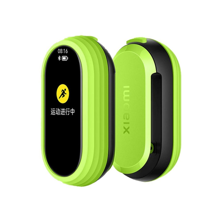 Original For Xiaomi Mi Band 8 PC + TPU Watch Case Running Assistance (Green) - Watch Cases by Xiaomi | Online Shopping South Africa | PMC Jewellery