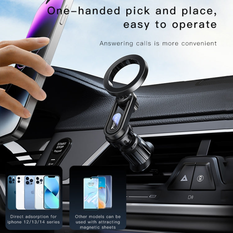 Yesido C157 Strong Magnetic Car Air Vent Phone Holder (Black) - free shipping - PMC TechLife - Order now!