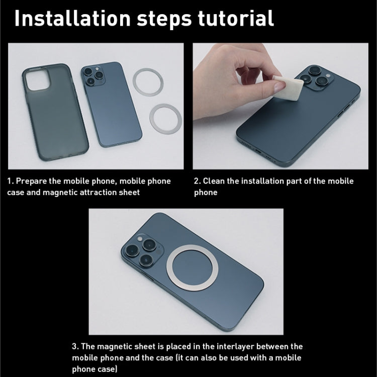 Yesido C158 2 in 1 Magnetic Ring Car Dashboard Air Vent Phone Holder (Black) - Universal Car Holders by Yesido | Online Shopping South Africa | PMC TechLife | Buy Now Pay Later Mobicred