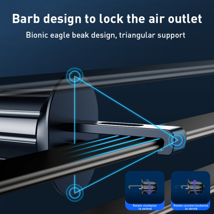 Yesido C167 Rotatable Car Air Outlet Phone Holder (Black) - free shipping - PMC TechLife - Order now!