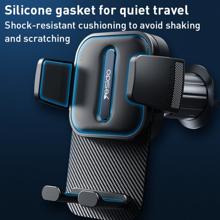 Yesido C167 Rotatable Car Air Outlet Phone Holder (Black) - free shipping - PMC TechLife - Order now!