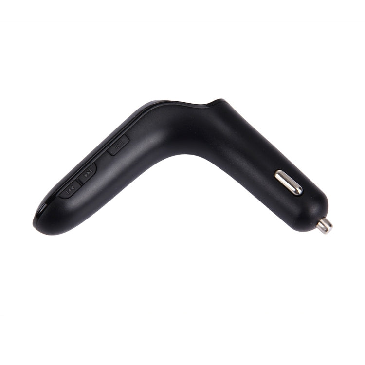 CARS7 Bluetooth Car Charger with Digital Display for Mobile Phone(Black) - Car Charger by PMC TechLife | Online Shopping South Africa | PMC TechLife