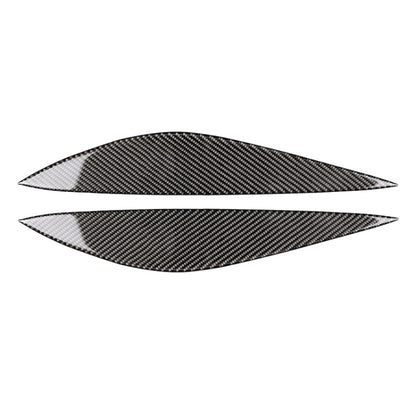 Car Carbon Fiber Light Eyebrow for Mercedes-Benz W204 Pre-Facelift 2008-2011 - Lamp Decoration by PMC Jewellery | Online Shopping South Africa | PMC Jewellery