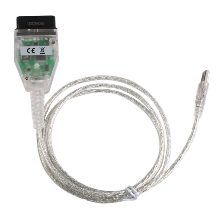 INPA K+CAN with Switch USB Interface Cable for BMW(White） - Cables & Connectors by PMC TechLife | Online Shopping South Africa | PMC TechLife | Buy Now Pay Later Mobicred