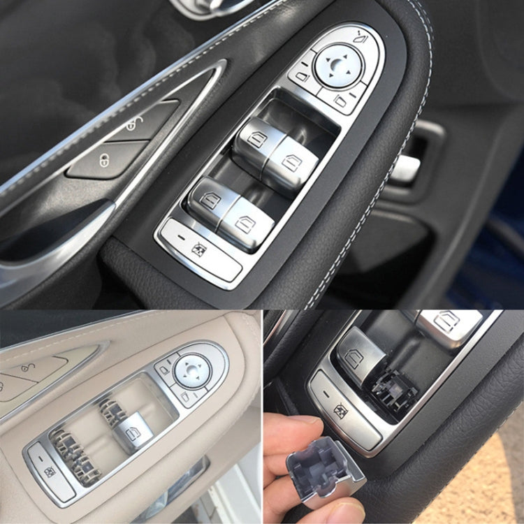 Car Auto Electronic Window Master Control Switch Button for Mercedes-Benz C Class W205 2015-2021 (Black) - Car Switches by PMC TechLife | Online Shopping South Africa | PMC TechLife