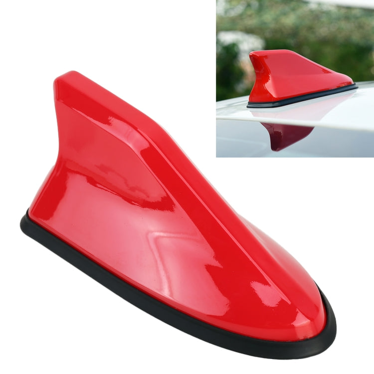 Universal Car Antenna Aerial Shark Fin Radio Signal (Red) - Aerials by PMC Jewellery | Online Shopping South Africa | PMC Jewellery