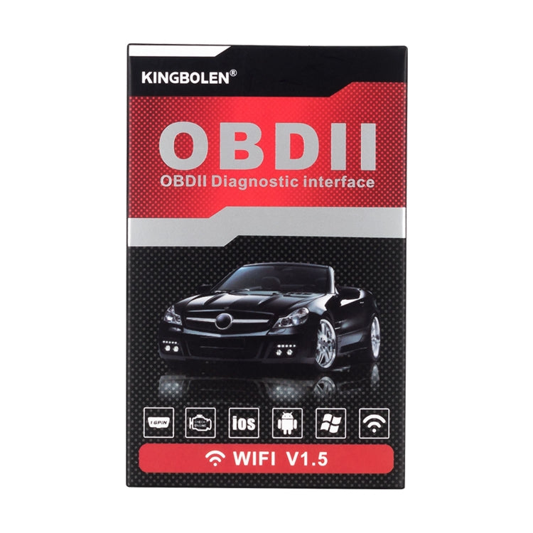 OBD II ELM327 WiFi V1.5 Car Fault Diagnostic Tool PIC25K80 Chip - Code Readers & Scan Tools by PMC Jewellery | Online Shopping South Africa | PMC Jewellery