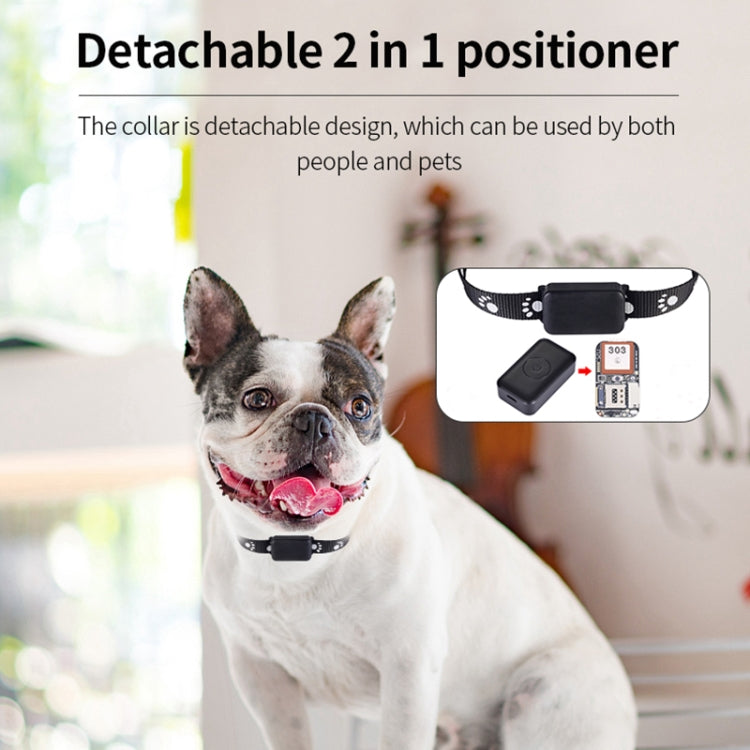 P03 2G Waterproof Pet GPS Tracker GPS+AGPS+WiFi+LBS Locator - Pet Tracker by PMC TechLife | Online Shopping South Africa | PMC TechLife | Buy Now Pay Later Mobicred