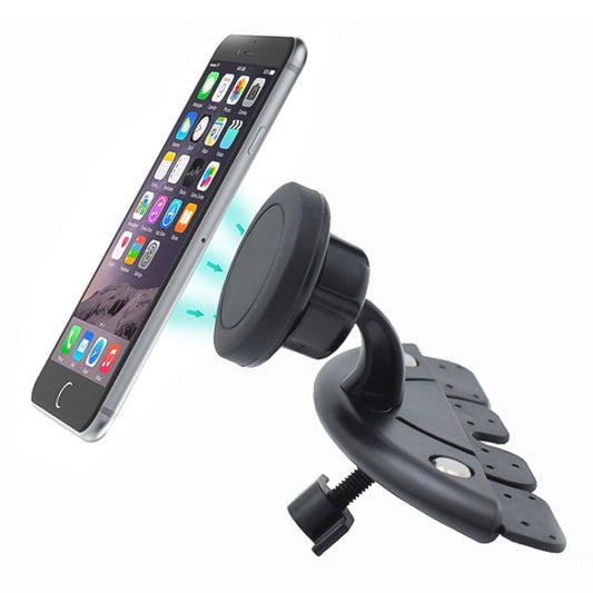 Car Magnetic CD Port Mobile Phone Navigation Holder - Car Holders by PMC Jewellery | Online Shopping South Africa | PMC Jewellery