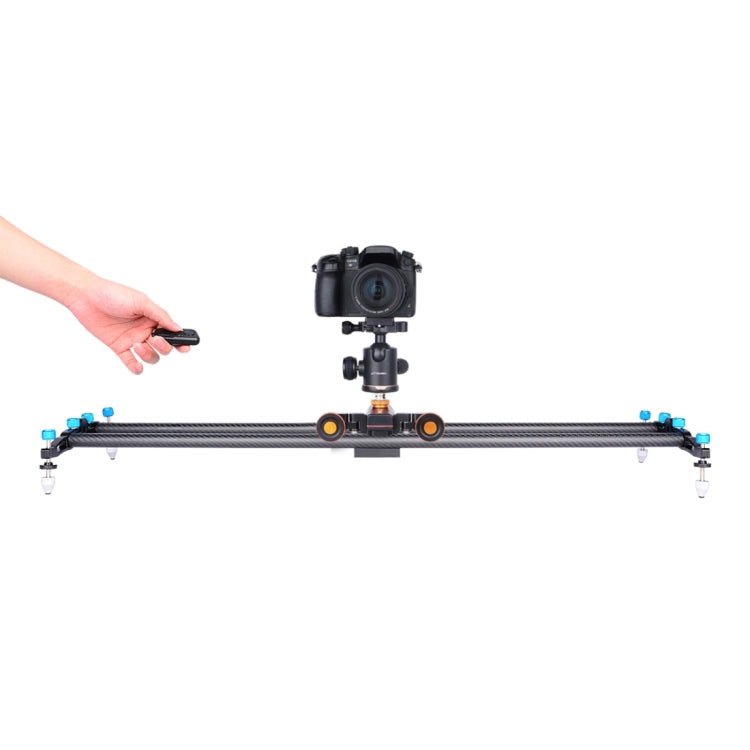 YELANGU L4X Camera Wheel Dolly II Electric Track Slider 3-Wheel Video Pulley Rolling Dolly Car with Remote Control for DSLR / Home DV Cameras, GoPro, Smartphones, Load: 3kg - free shipping - PMC TechLife - Order now!