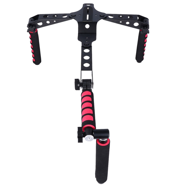 YELANGU D6-2 Rig I Multifunctional Handles Camera Shoulder Mount for DSLR Camera / Video Camera(Red) - Shoulder Mount by YELANGU | Online Shopping South Africa | PMC TechLife | Buy Now Pay Later Mobicred