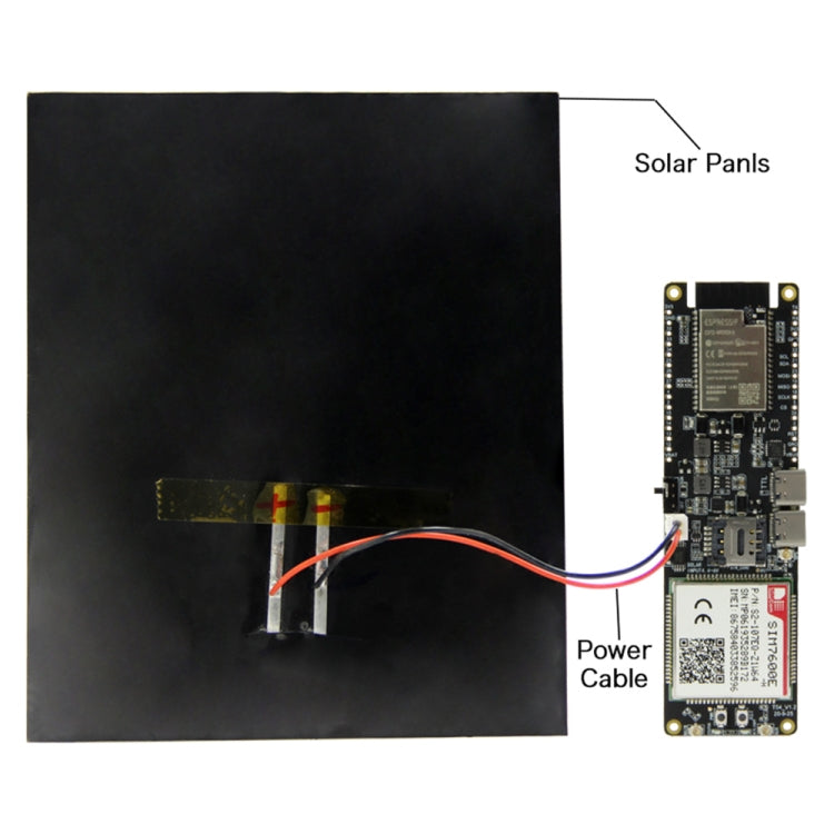 TTGO T-SIM7600E-H ESP32 WiFi Bluetooth 18560 Battery Holder Solar Charge Module Development Board - free shipping - PMC TechLife - Order now!